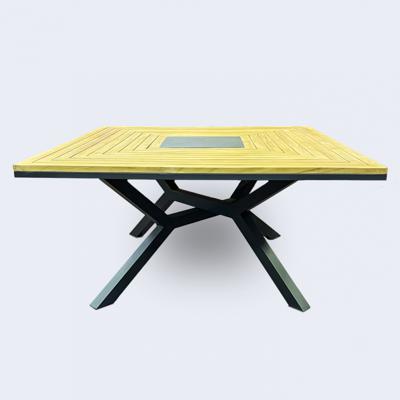 Стол IDEAL PATIO Стол обеденный ЭГМОНТ из тика 140x140 арт. EGM.2110114