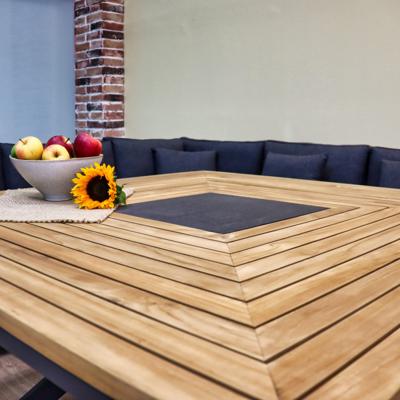 Стол IDEAL PATIO Стол обеденный ЭГМОНТ из тика 140x140 арт. EGM.2110114