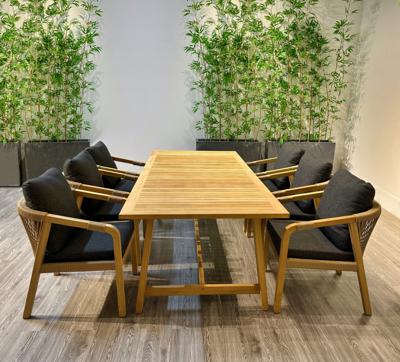 Стол IDEAL PATIO Стол обеденный ЛЕОНОРЕН из тика 220x100 арт. LEO.2130122