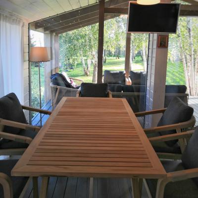 Стол IDEAL PATIO Стол обеденный ЛЕОНОРЕН из тика 180x90 арт. LEO.2130118