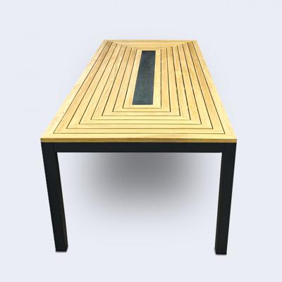 Стол IDEAL PATIO Стол обеденный ЭГМОНТ из тика 220x100 арт. EGM.2110122