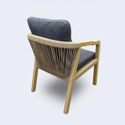 Стул IDEAL PATIO Стул ЛЕОНОРЕН натуральный тик - роуп арт. LEO.2437000