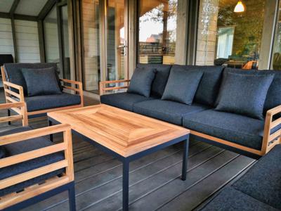 Лаунж зона IDEAL PATIO Лаунж зона ЭГМОНТ с трехместным диваном арт. EGM.1017003