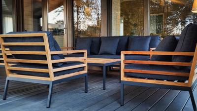 Лаунж зона IDEAL PATIO Лаунж зона ЭГМОНТ с трехместным диваном арт. EGM.1017003