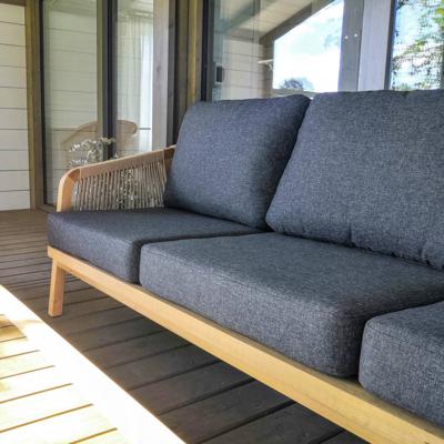 Лаунж зона IDEAL PATIO Лаунж зона ЛЕОНОРЕН с трехместным диваном и плетеным роупом арт. LEO.1037003