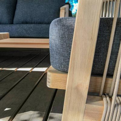 Лаунж зона IDEAL PATIO Лаунж зона ЛЕОНОРЕН с трехместным диваном и плетеным роупом арт. LEO.1037003