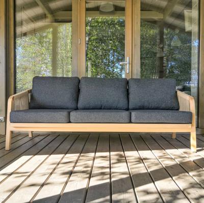 Лаунж зона IDEAL PATIO Лаунж зона ЛЕОНОРЕН с трехместным диваном и плетеным роупом арт. LEO.1037003