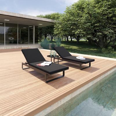 Мебель IDEAL PATIO Шезлонг ЛЕТТО черный - каркас карбон арт. LTT.3016000