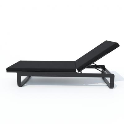 Мебель IDEAL PATIO Шезлонг ЛЕТТО черный - каркас карбон арт. LTT.3016000