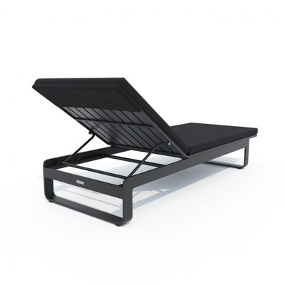 Мебель IDEAL PATIO Шезлонг ЛЕТТО черный - каркас карбон арт. LTT.3016000