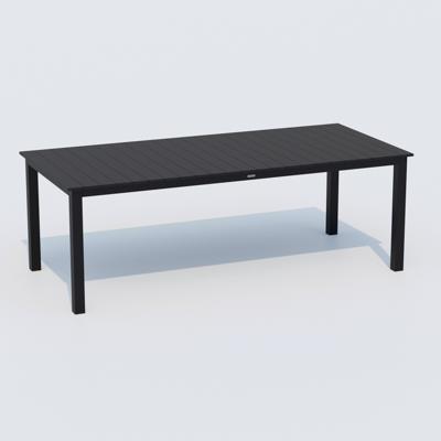 Обеденная группа IDEAL PATIO Обеденная группа ДОЛЛА БОНТА каркас карбон / стол алюминий 220 / ткань черная арт. DLL.2011622