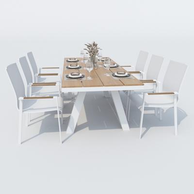 Стол IDEAL PATIO Стол обеденный МИРРА 220 см белый арт. MRR.2120522