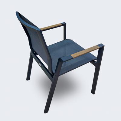 Стул IDEAL PATIO Стул СОЛА серый - каркас карбон арт. SOL.2419000