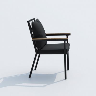Стул IDEAL PATIO Стул ФЕСТА плюс черный - каркас карбон арт. FST.2416001