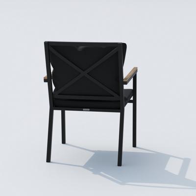 Стул IDEAL PATIO Стул ФЕСТА плюс черный - каркас карбон арт. FST.2416001