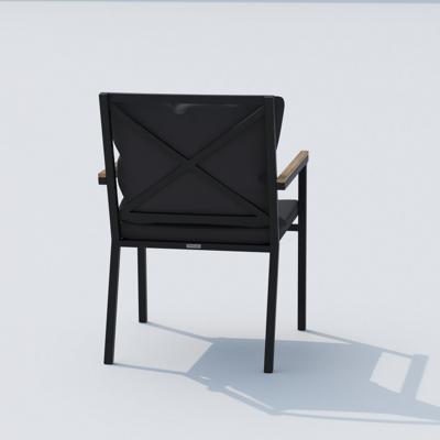 Стул IDEAL PATIO Стул ФЕСТА плюс антрацит - каркас карбон арт. FST.2415001