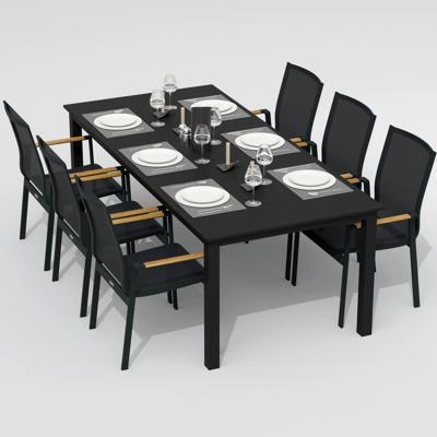 Стол IDEAL PATIO Стол обеденный ДОЛЛА 220 см карбон арт. DLL.2110422
