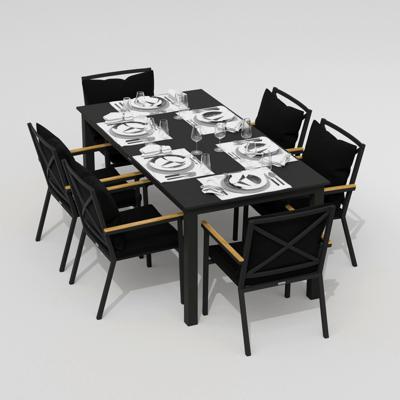 Стол IDEAL PATIO Стол обеденный ДОЛЛА 180 см карбон арт. DLL.2110418