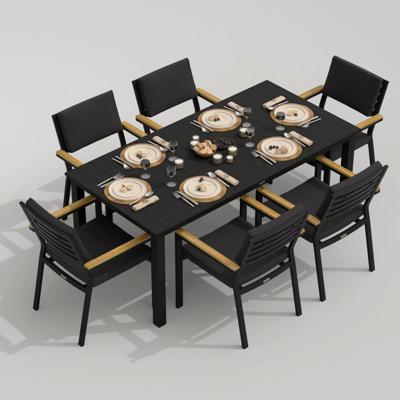 Стол IDEAL PATIO Стол обеденный ДОЛЛА 180 см карбон арт. DLL.2110418