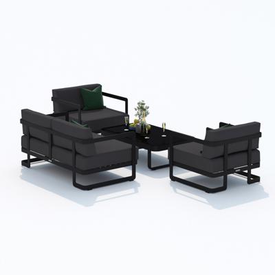 Лаунж зона IDEAL PATIO Лаунж зона СИЛЕНА антрацит - каркас карбон арт. SLN.1015002