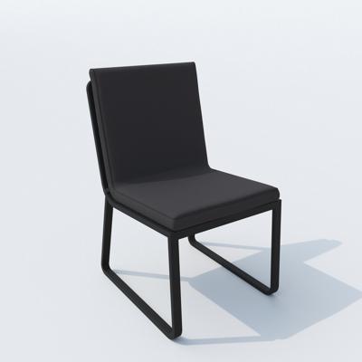 Обеденная группа IDEAL PATIO Обеденная группа ДИВА ГИРА  каркас карбон / стол стекло диа 110 / ткань антрацит арт. DVA.2013511