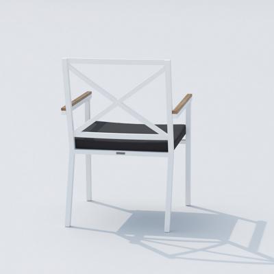 Стул IDEAL PATIO Стул ФЕСТА антрацит - белый каркас арт. FST.2425000
