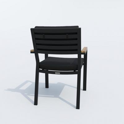 Стул IDEAL PATIO Стул БОНТА черный - каркас карбон арт. BNT.2416000