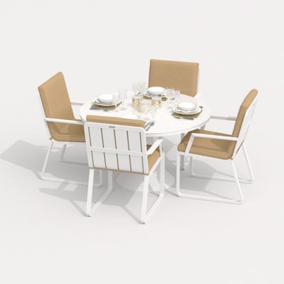 Стол IDEAL PATIO Стол круглый обеденный ДИВА белый арт. DVA.2120311