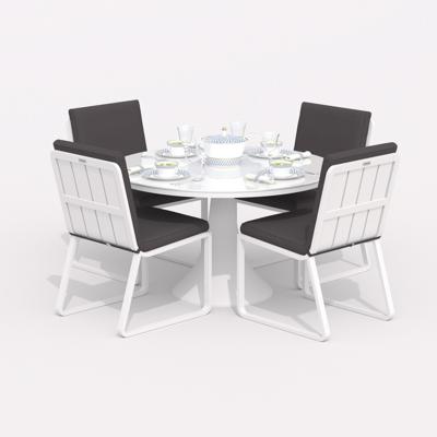 Стол IDEAL PATIO Стол круглый обеденный ДИВА белый арт. DVA.2120311
