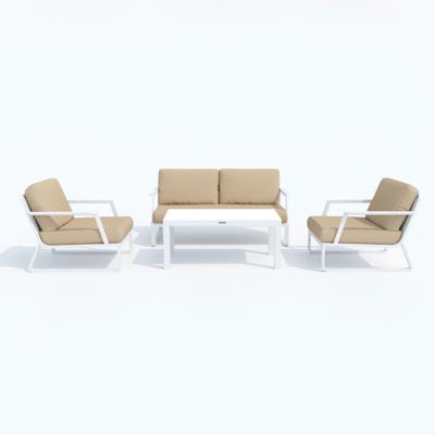 Лаунж зона IDEAL PATIO Лаунж зона ЭСТИВО бежевая - белый каркас арт. EST.1022002