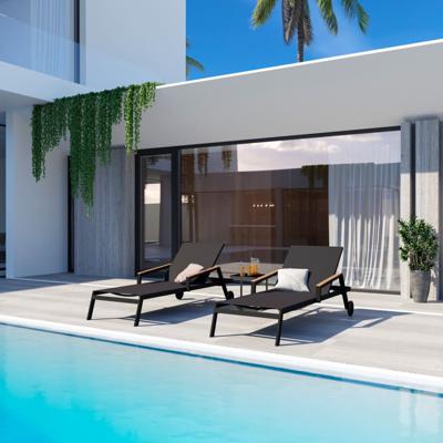 Мебель IDEAL PATIO Шезлонг СПОНДА карбон арт. SPN.3019000
