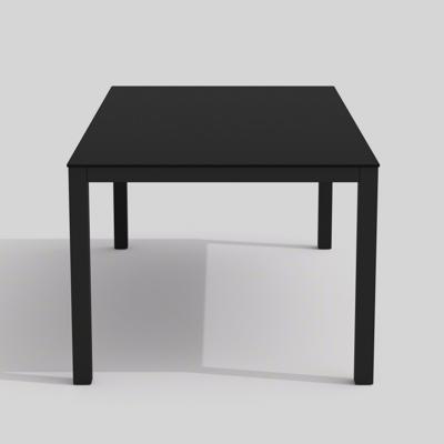 Обеденная группа IDEAL PATIO Обеденная группа КАНА ФЕСТА  каркас карбон / стол стекло 220 / ткань антрацит арт. CAN.2014522
