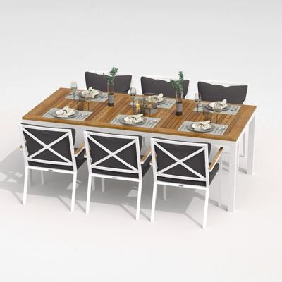 Стол IDEAL PATIO Стол обеденный ТЕЛЛА  из тика 200x100 белый арт. TLL.2120120