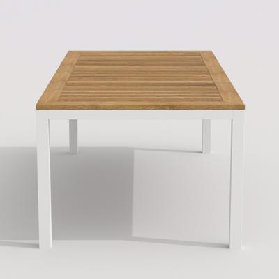 Стол IDEAL PATIO Стол обеденный ТЕЛЛА  из тика 220x100 белый арт. TLL.2120122