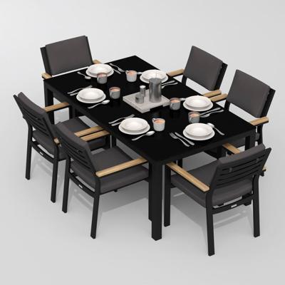 Стол IDEAL PATIO Стол обеденный КАНА карбон 180x90 арт. CAN.2110218