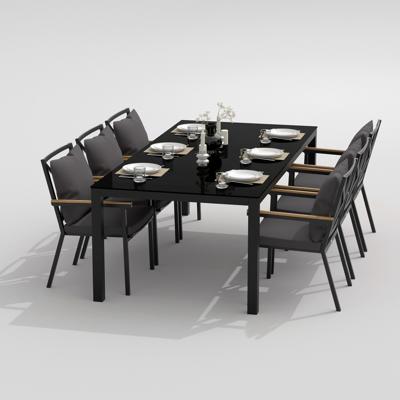 Стол IDEAL PATIO Стол обеденный КАНА карбон 220x100 арт. CAN.2110222