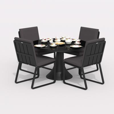 Стол IDEAL PATIO Стол круглый обеденный ДИВА карбон арт. DVA.2110211
