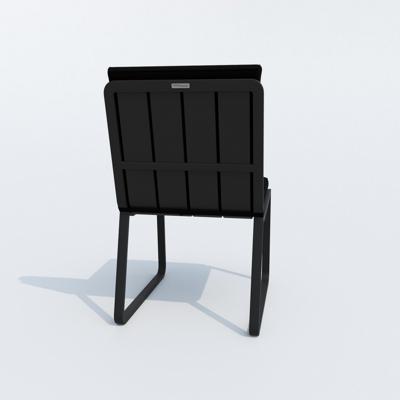 Стул IDEAL PATIO Стул ГИРА черный - каркас карбон арт. GIR.2416000