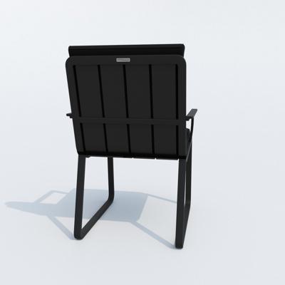 Стул IDEAL PATIO Стул АЛЬБА черный - каркас карбон арт. ALB.2416000