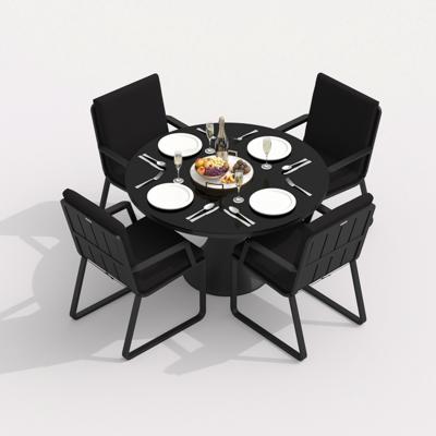 Стул IDEAL PATIO Стул АЛЬБА черный - каркас карбон арт. ALB.2416000