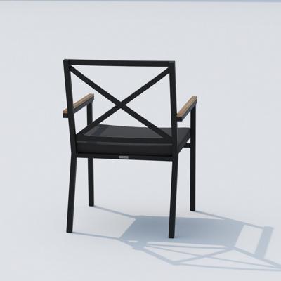 Стул IDEAL PATIO Стул ФЕСТА антрацит - каркас карбон арт. FST.2415000