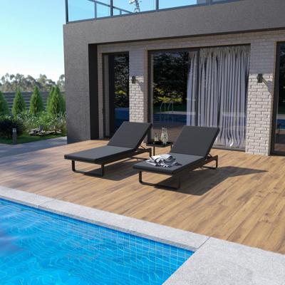 Мебель IDEAL PATIO Шезлонг ЛЕТТО антрацит - каркас карбон арт. LTT.3015000