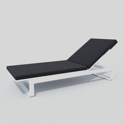 Мебель IDEAL PATIO Шезлонг ЛЕТТО антрацит - белый каркас арт. LTT.3025000