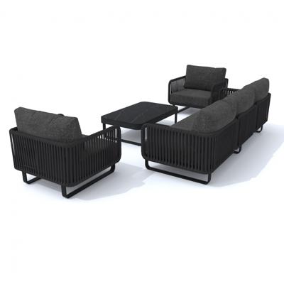 Лаунж зона IDEAL PATIO Лаунж зона БЕЛЛИСА С с трехместным диваном - маренго арт. BLS.1017003S