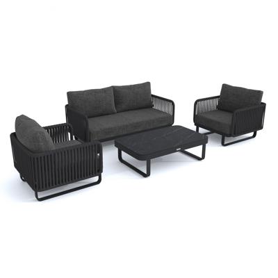 Лаунж зона IDEAL PATIO Лаунж зона БЕЛЛИСА С с двухместным диваном - маренго арт. BLS.1017002S