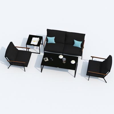 Лаунж зона IDEAL PATIO Кресло ФЕСТА черное арт. FST.1116000