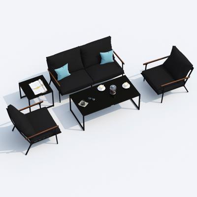 Лаунж зона IDEAL PATIO Кресло ФЕСТА черное арт. FST.1116000
