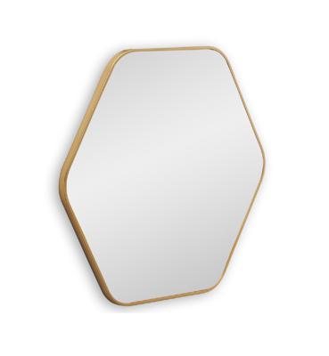 Зеркало Art-Zerkalo Hexagon S Gold Зеркало в тонкой раме Smal арт. SM154GL