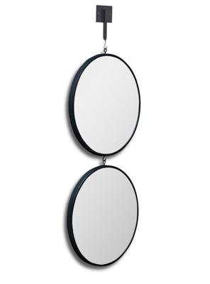 Зеркало Art-Zerkalo Tandem S Black Зеркала на подвесе 10см арт. SM180BL