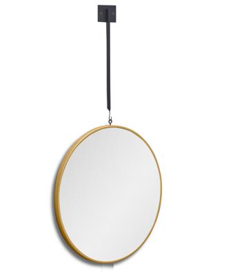 Зеркало Art-Zerkalo Tandem M Gold Зеркало на подвесе 30см арт. SM181GL